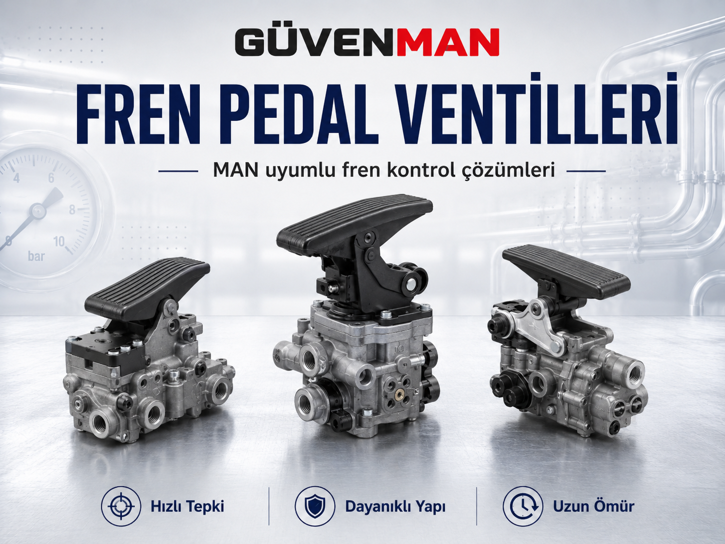 Fren Pedal Ventilleri