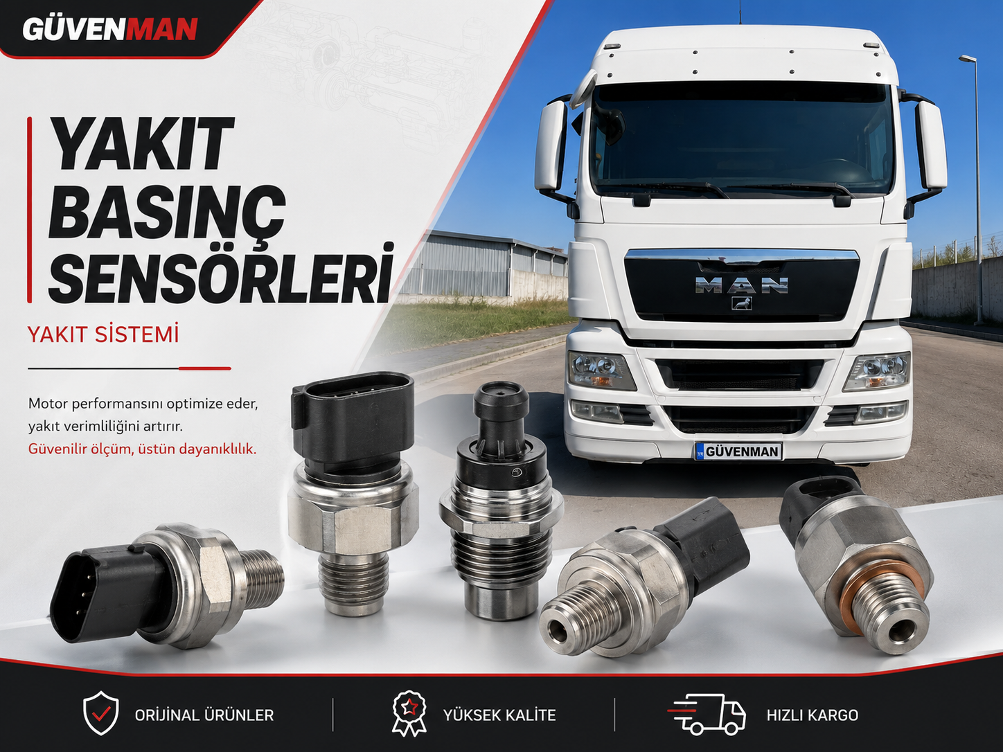 Yakıt Basınç Sensörleri