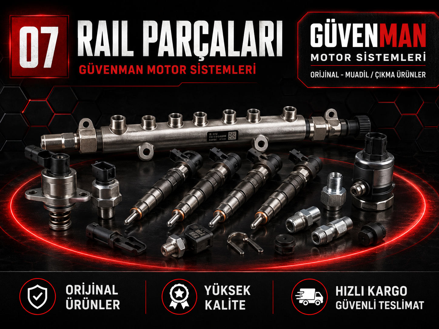 Rail Parçaları